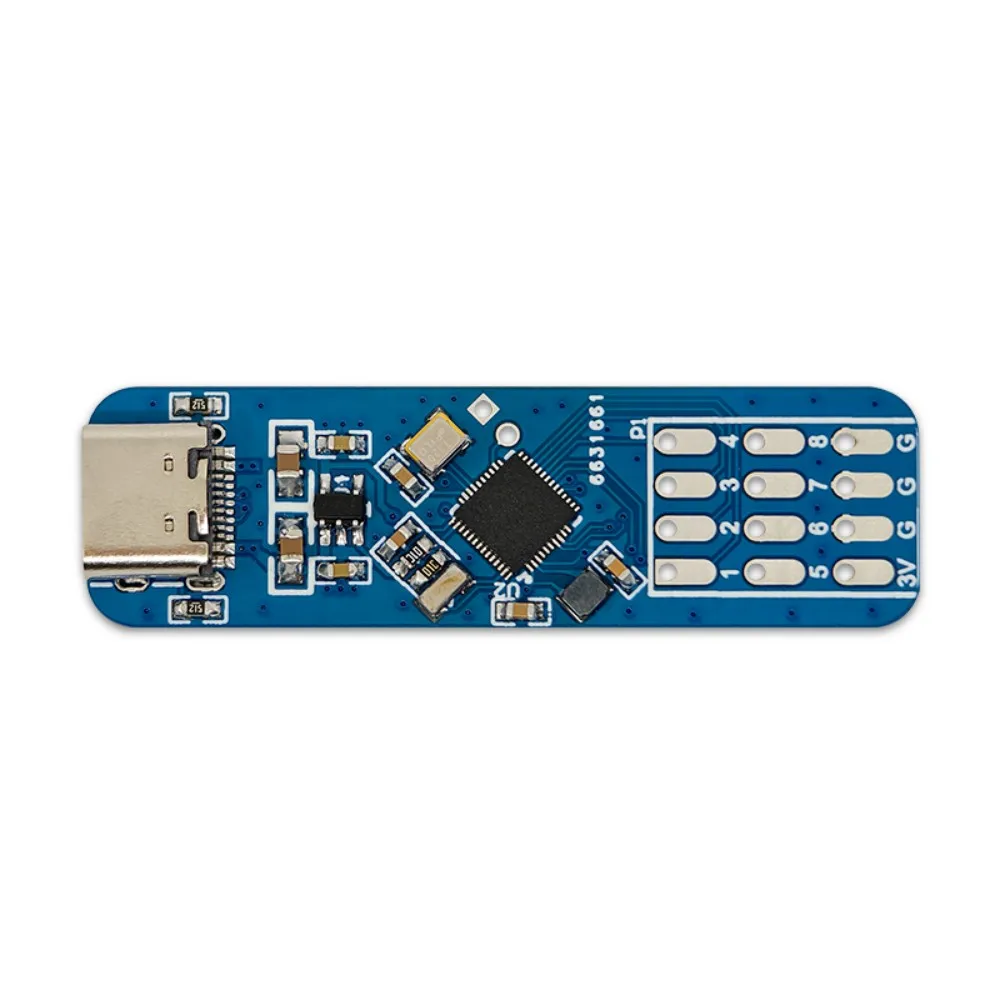 USB Eight-channel Custom Keyboard Module Foot Switch Wire Module Onboard CH579M ME6211C33 Step-down Chip with 8-bit Detection view 2