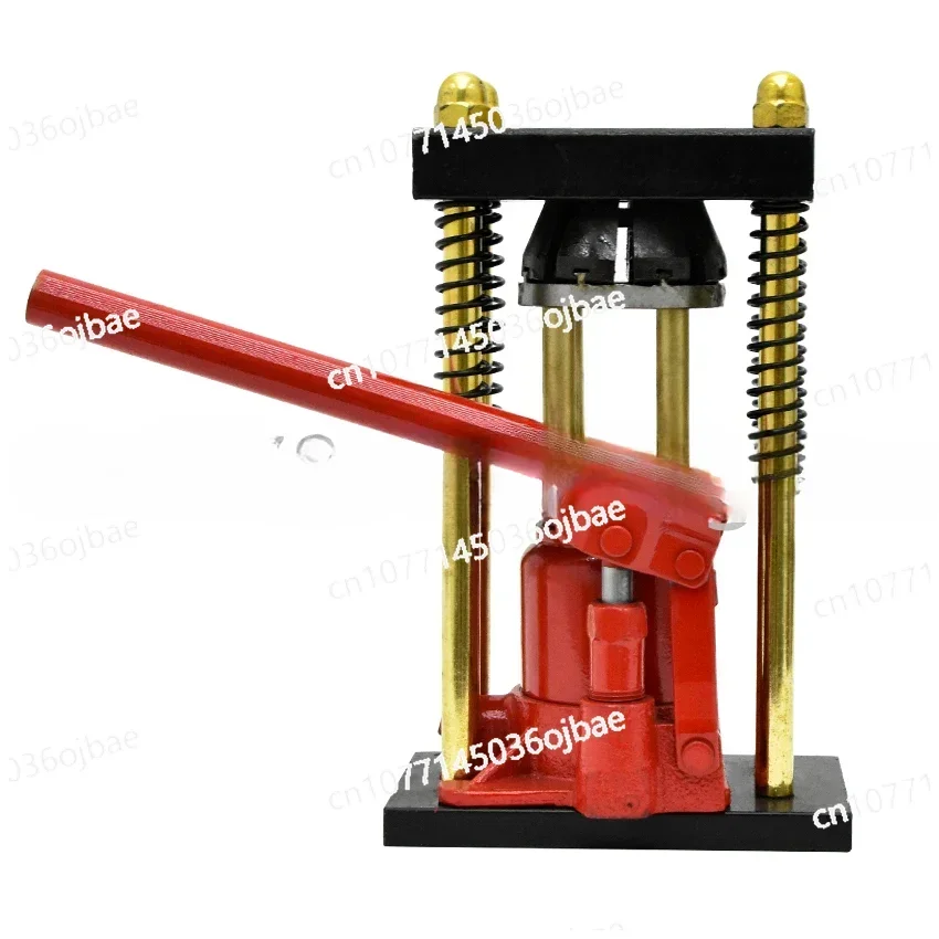 Desktop Hydraulic Fixture High-pressure Pipe Crimping Machine D-type 8-tooth Manual Plastic Hose Crimping Tool