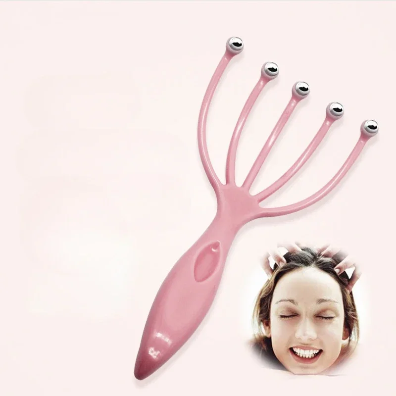 Five-claw Scalp Massager Scratching Head Tickling Head Massage Claw Head Massager Tool Beauty Health Care Массажер Для Лица