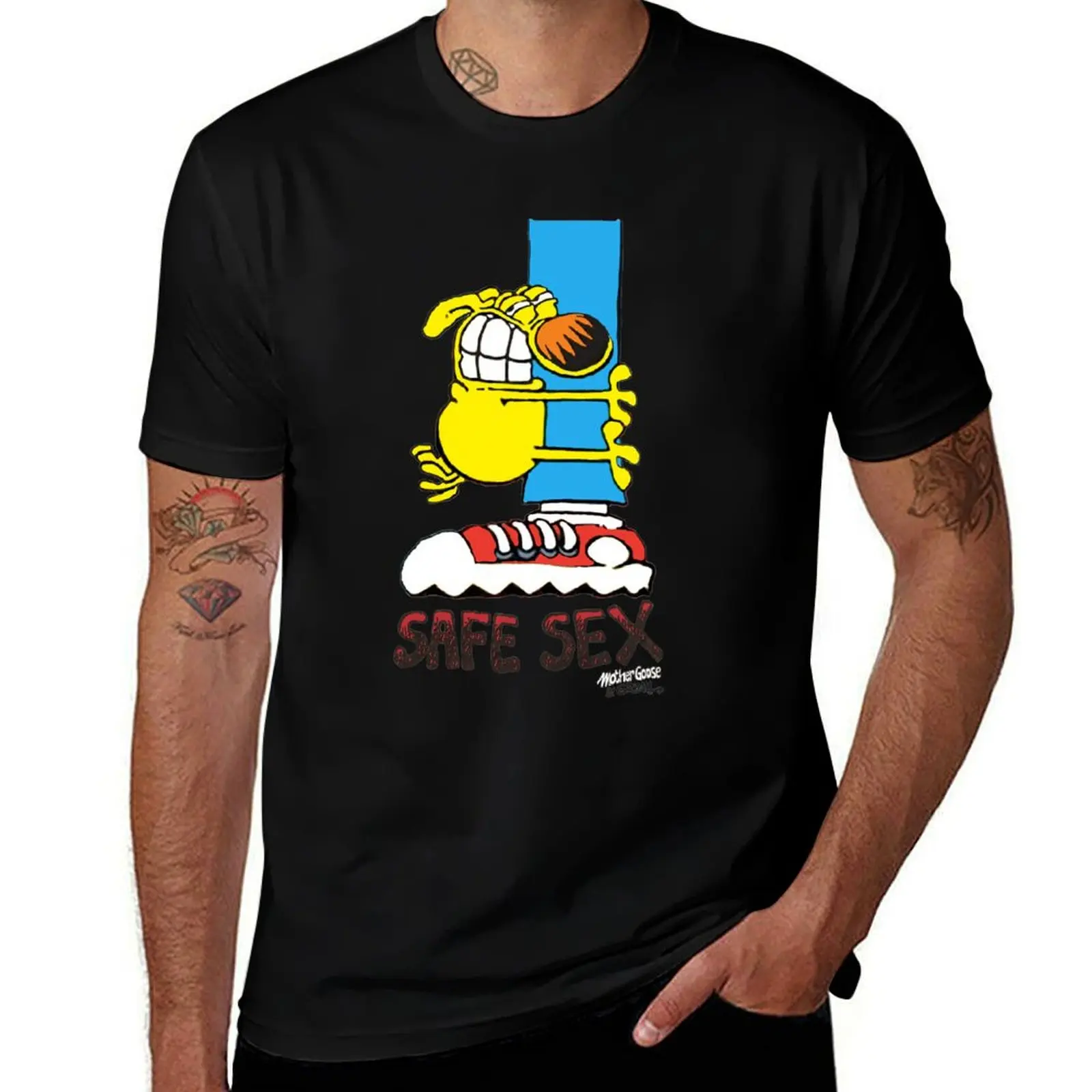 Safe Sex T-Shirt cotton t shirt man t shirt man plain T-Shirt