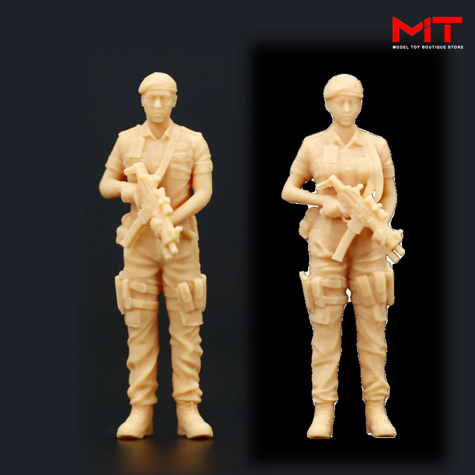 3D Print Diorama 1/87 1/64 1/43 A279 HK Policeman Figures Miniatures Sand Table Scene Props Diorama Model Toy Figurine Decor