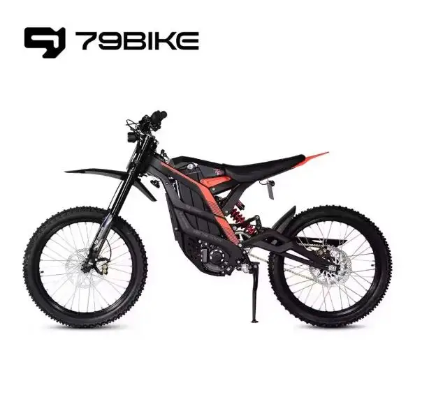 Electric Dirt Bike Electric Bicycle Enduro Electric Bike E-bike Electric K5 e-bike 72v 12000w Ebike Most Powerful ORANGE