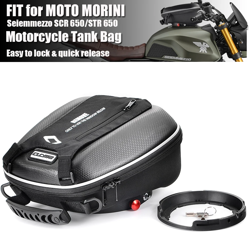 

Водонепроницаемая сумка на бак для мотоциклов MOTO MORINI Seiemmezzo SCR STR 650, быстросъемная, для инструментов и багажа, рюкзак