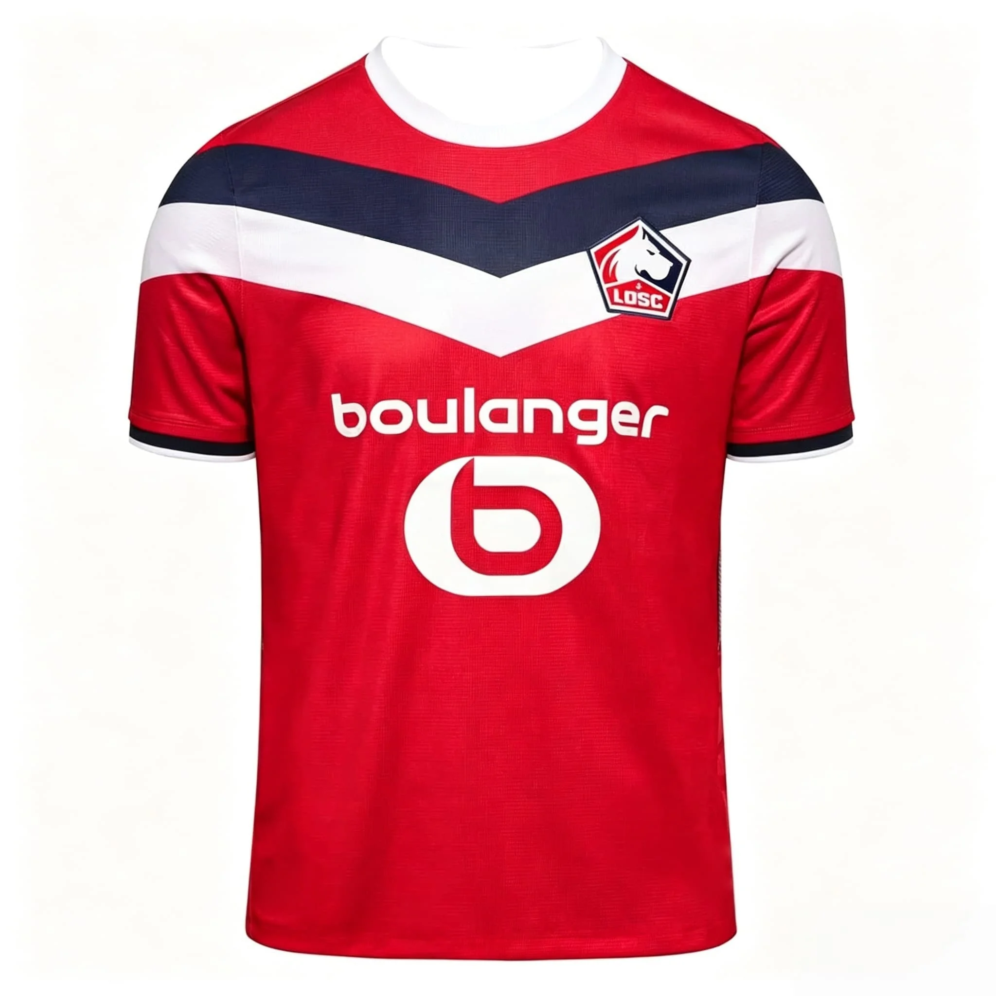 2026 Fußballtrikot Neu Herren Damen Kinder Eltern-Kind Schnelltrocknend Kurzarm LOSC Fan Trainings-T-Shirt – Detail 4