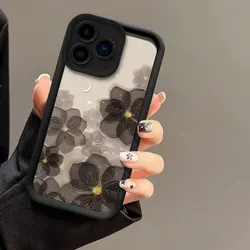 Fine Flowers Moon Phone Case For OPPO Realme C65 C63 C12 C67 C20 C11 C55 C53 C35 C33 C31 C30 C21Y Shockproof Silicone Soft Cover