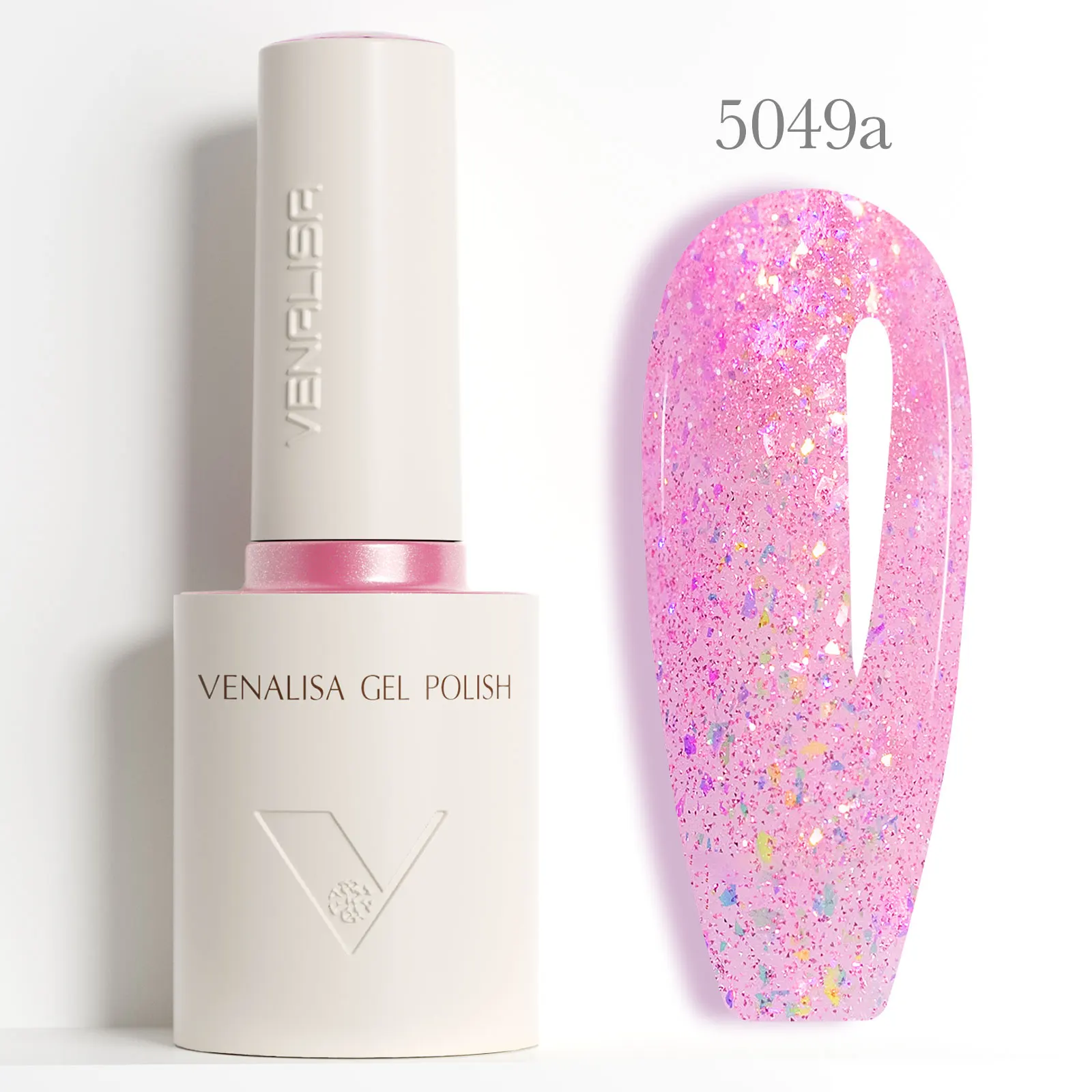 10ml Venalisa TPO Gratis Nagelgel Polish Bloedrood Semi Transparant Semi Permanent Vegan Soak Off UV LED Ronde Vorm Borstelgel