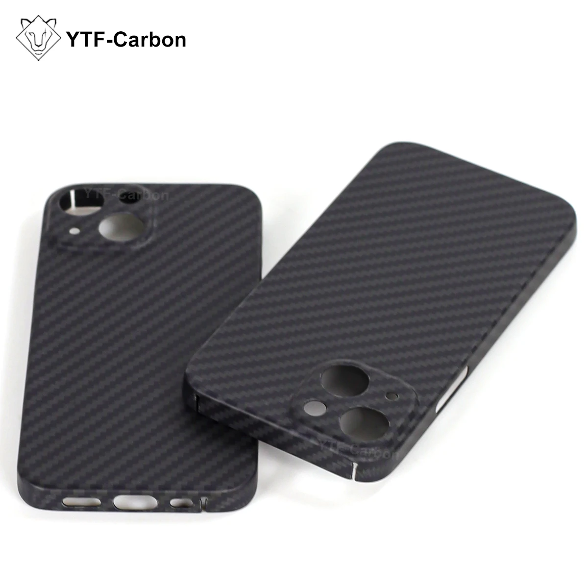 YTF dla iPhone'a 13 /13 Pro/13 Pro Max Etui na telefon komórkowy Ultracienkie etui na telefon z aramidu i kevlaru Magnetyczne etui na iPhone'a 13 Mini — zdjęcie produktu 5