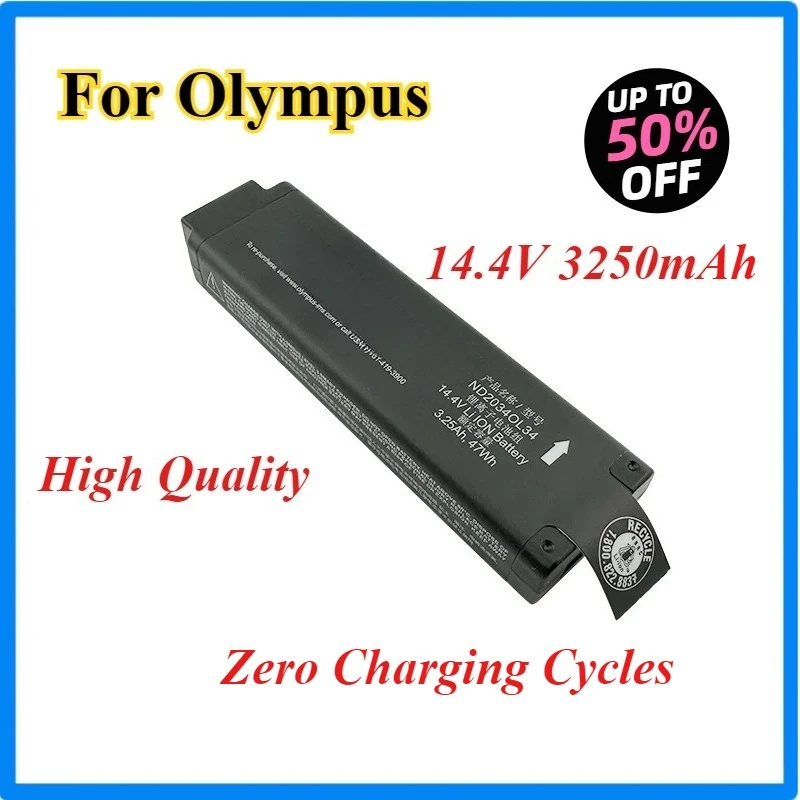ND2034OL34 14.4V Li-ion Battery For Olympus Vanta Handheld Spectrometer Alloy Stainless Steel Analyzer Ore Detector