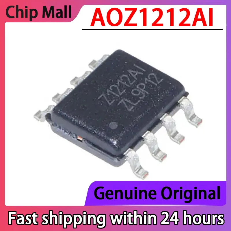 5PCS New Original AOZ1212AI Screen Printed Z1212A SOP8 Switch Regulator DC-DC