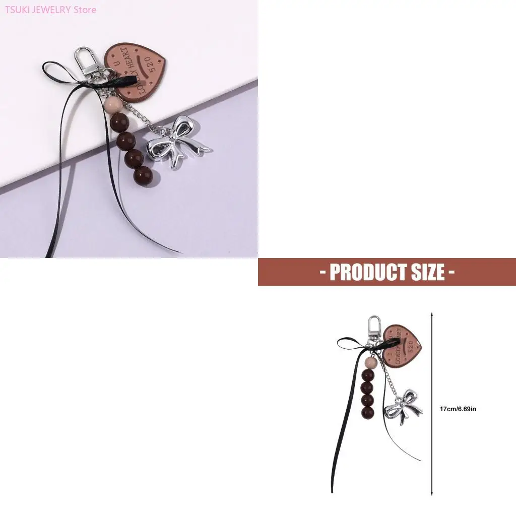 

62KE Эстетический брелок-подвеска, брелок с бантиками для женщин, сумки, сумки, рюкзаки, подвески, аксессуары, подарки на день