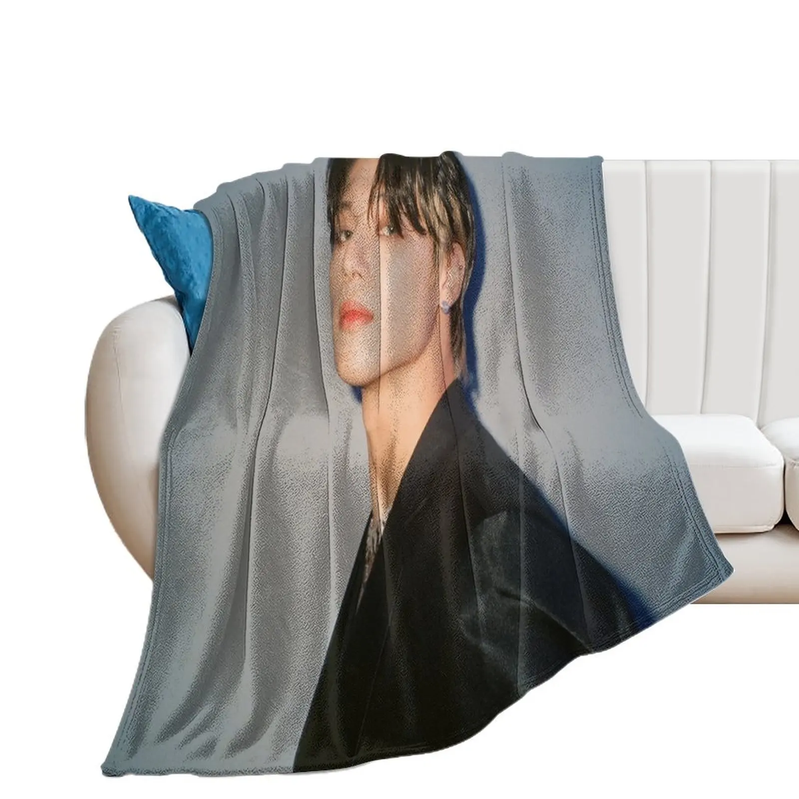 

ATEEZ Wooyoung Throw Blanket wednesday for babies funny gift Blankets