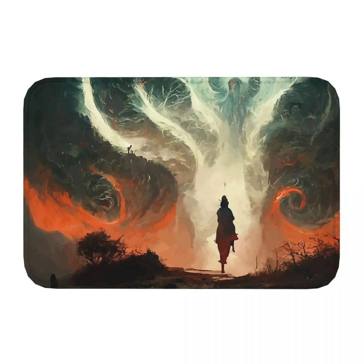 Watch Dogs Legion Non-slip Doormat Blood Born Traveler Giant Wind Magic Living Room Bedroom Mat Outdoor Carpet Indoor Modern