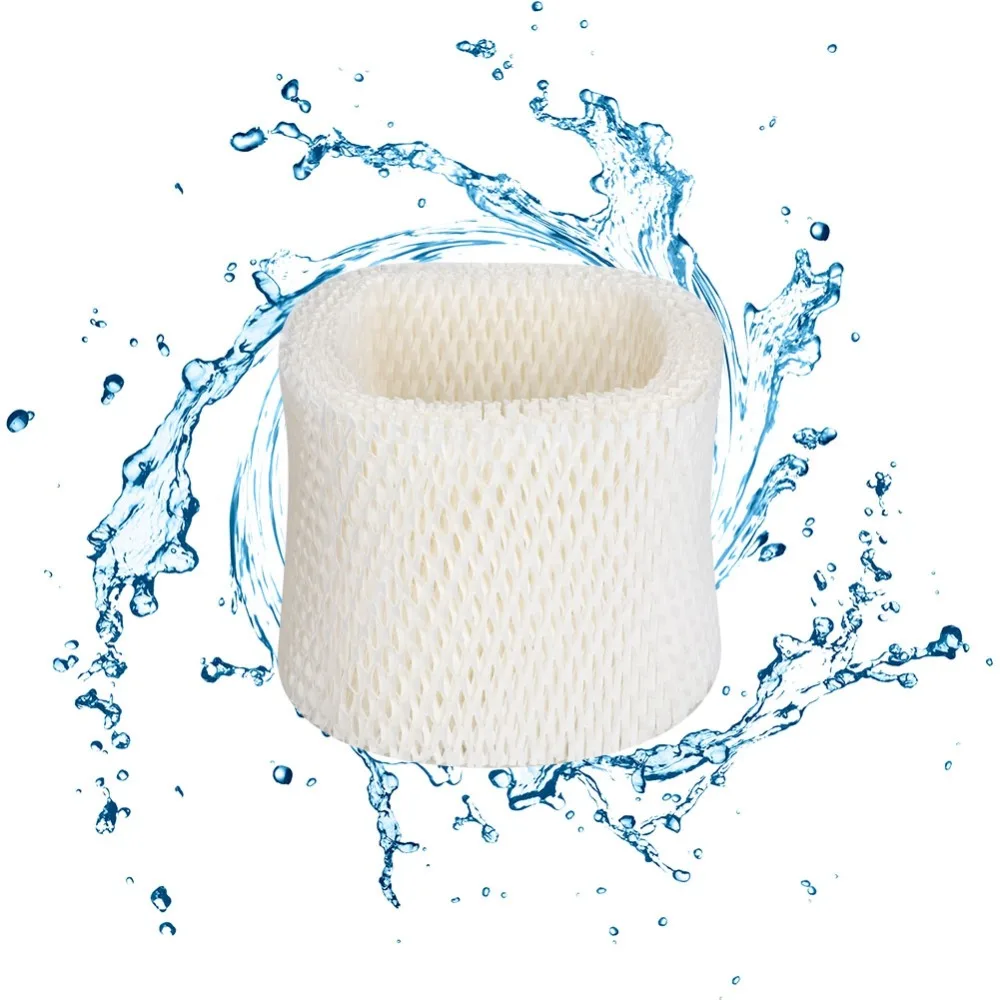 PP Absorbent Cotton Wick Replacement Filter White Water Scale Absorbing Humidifier Filter Element Water Purifying Cylindrical