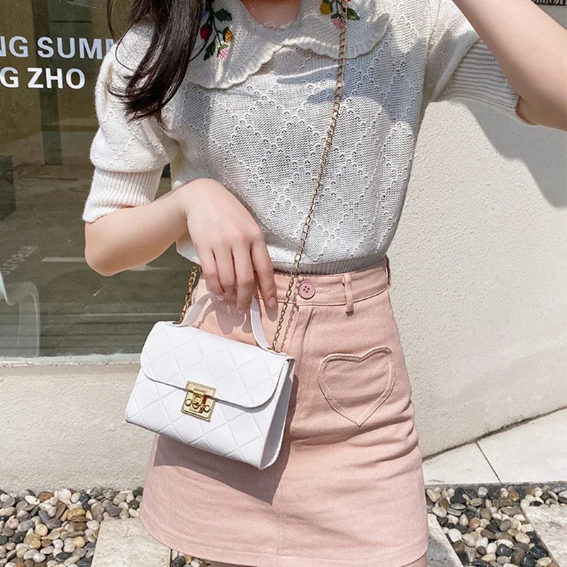 Fashion Small Handbag Women Shoulder Bags 2022 New Luxury Casual Clutch Bag PU Crossbody Bag For WomenSmall  Messenger Bag