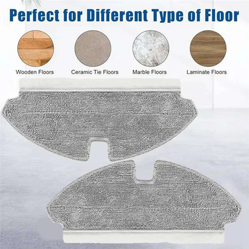 لماذا ممسحة القماش ل Dreame Mova M1/Trouver M1 أجزاء المكنسة الكهربائية كفاءة اكسسوارات التنظيف المنزلية 8 قطعة