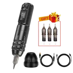 Professional Wireless Tattoo Machine Pen Rotary Tattoo Machine Lithium Battery Fast Charge Wireless Tattoo Machine for Body Art