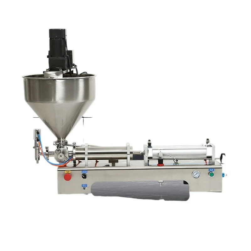 Single head horizontal pneumatic paste filling machine, automatic quantitative paste filling machine, separate filling machine