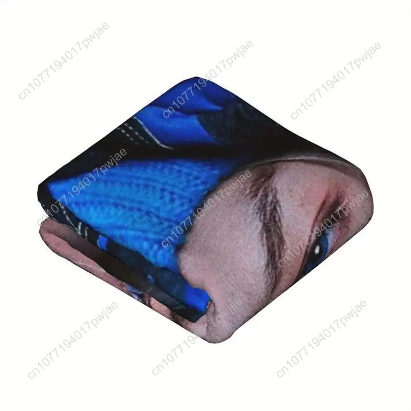 لطيف الضالة K-POP بطانية لينة رمي بطانية شفة النسيج ديكور المحمولة قيلولة دافئة تنفس مريحة بطانيات مخصصة #4