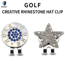 Caiton-Pince de casquette de golf, marqueur de balle de golf, série Crystal, motif créatif