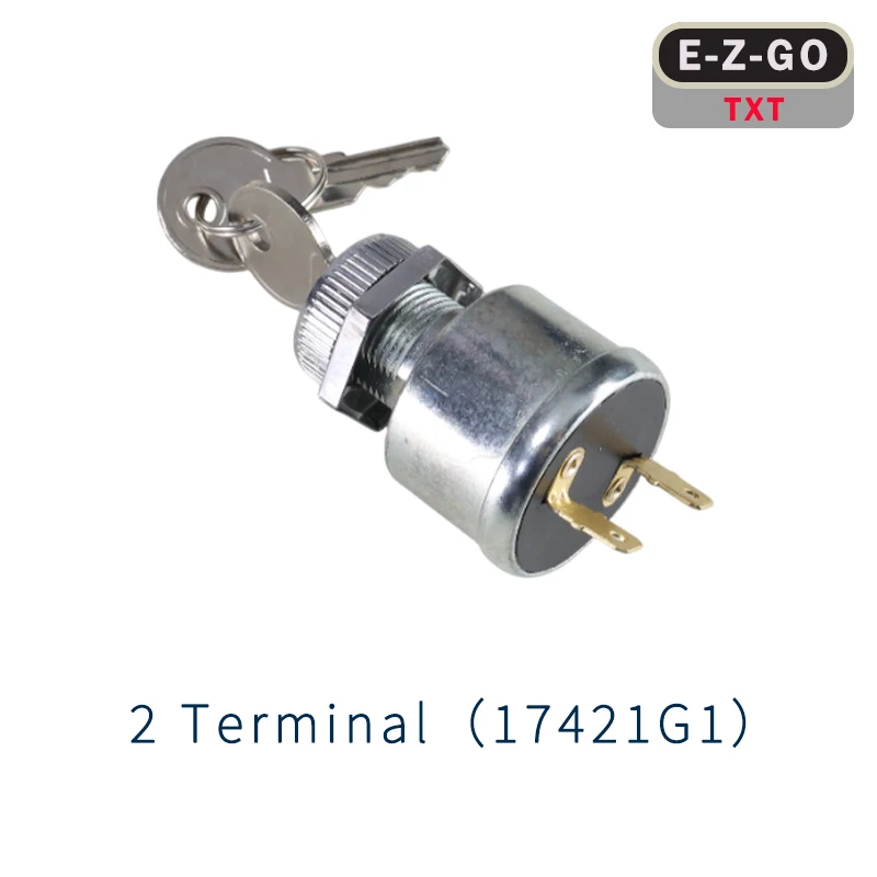 EZGO TXT مفتاح عربة الجولف 2 أو 4 محطة 2 مفاتيح 81-UP الغاز والكهرباء OEM # 17421G1 33639G1 #3