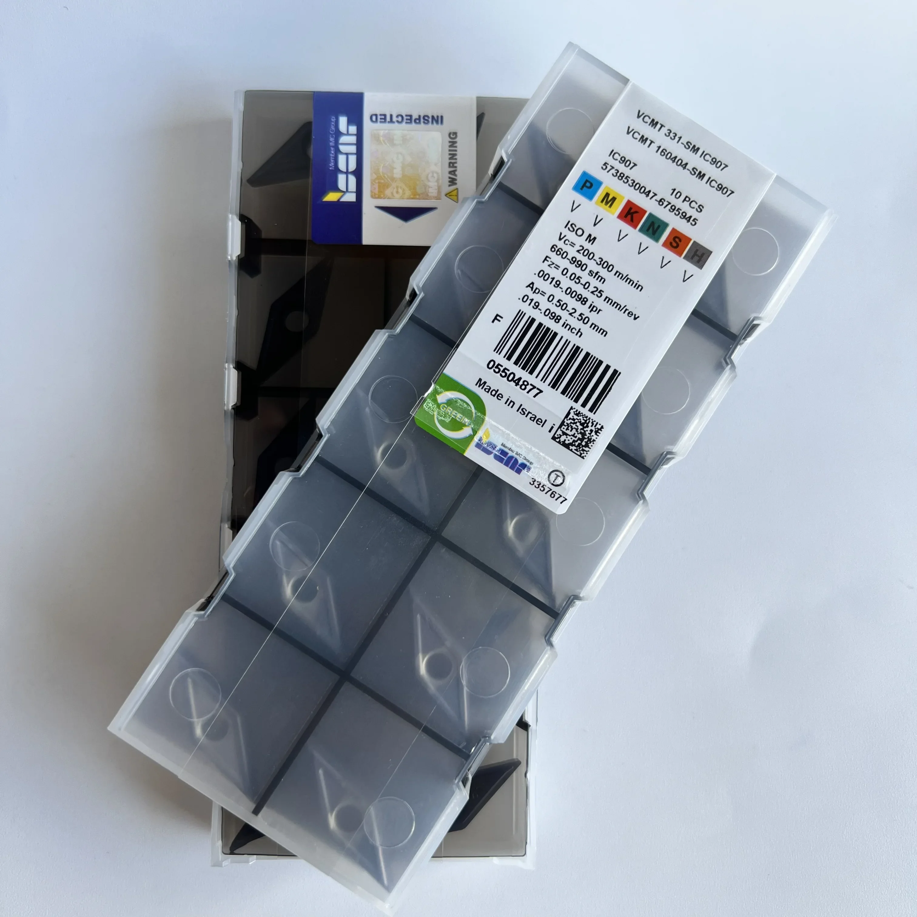 VCMT 160404 -SM IC807/VCMT 160408 -SM IC807 Оригинальное поворотное лезвие