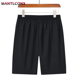 Men's casual sports shorts, cool sportswear, running button, fitness gymnastics, training race, short pants, black, gray, summer 8 Main Sales Men's Shorts Praia - №3