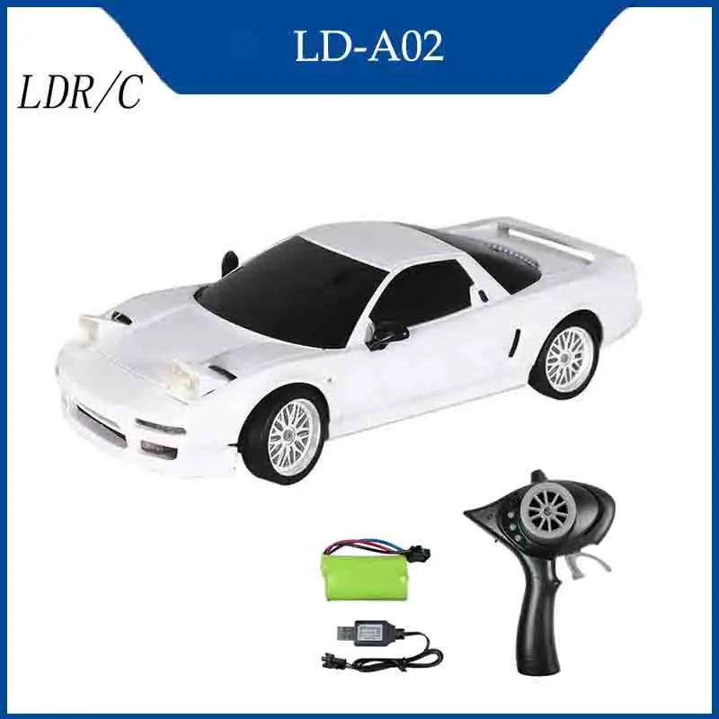 

LDRC LD-A02 RC Drift Car 1/18 Модель 2,4G NSX Радиоуправляемый автомобиль USB-зарядка Полномасштабная управляемая модель Детский автомобиль Игрушки Подарки