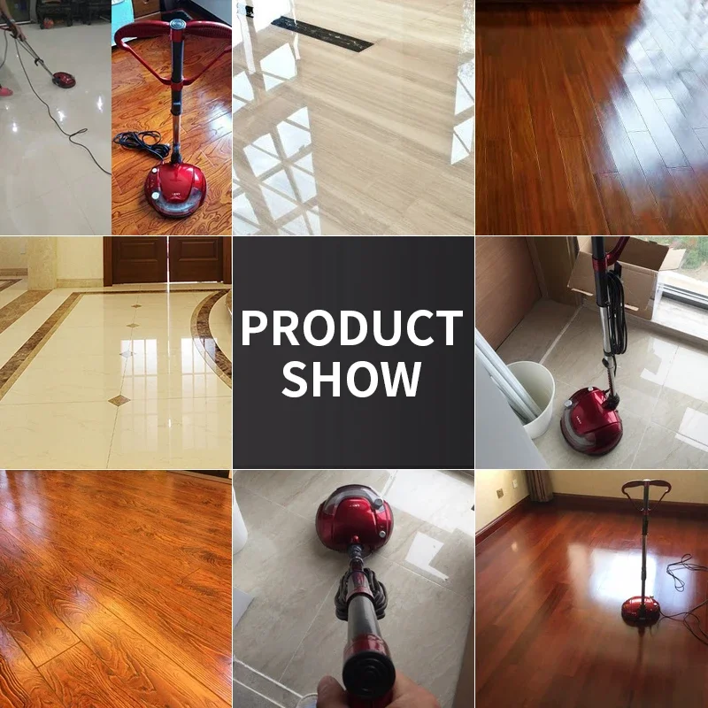 Automatic Polishing Machine Electric Polisher Wood Floor Tile Marble Waxing Machine Essential Oils Mop Cleaning and Waxing