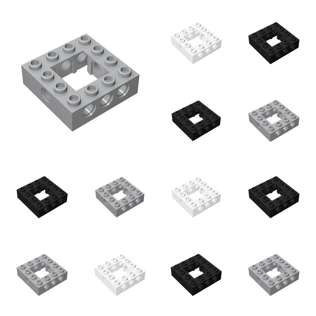 

10pcs Puzzel Deeltje 32324 4x4 Open Centrum Bouwstenen High-Tech Base Educatief Bricks Speelgoed kinderen Gift Dropshipping