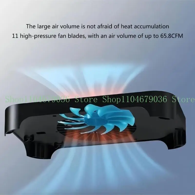 652F High Airflows Router Cooling Fan for Computer Coolers Box Wireless DC5V USB Power 290mm 170mm Fan for PC
