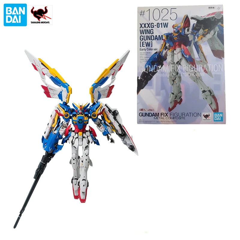 

Bandai Soul Limit FIX GFFMC Hairless Flying Wing Gundam EW Ka Mobile Suit Anime Action Figure Toy Gift Model Collection Hobby