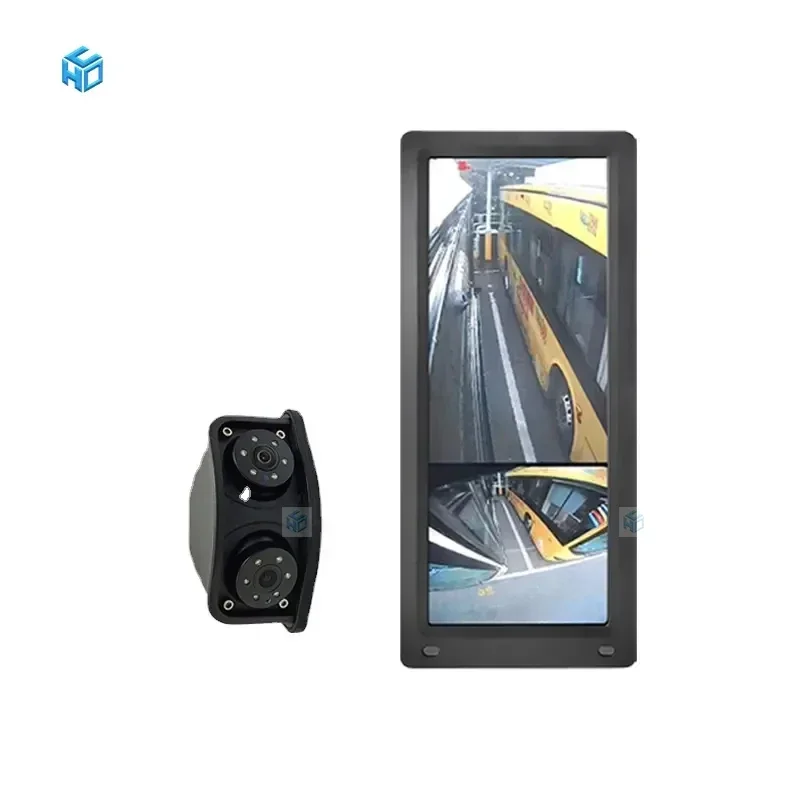 Rear View Monitor 12.3 Inch IPS HD 1080P Trailer Bus Camera Display Digital Rearview E-side Mirror