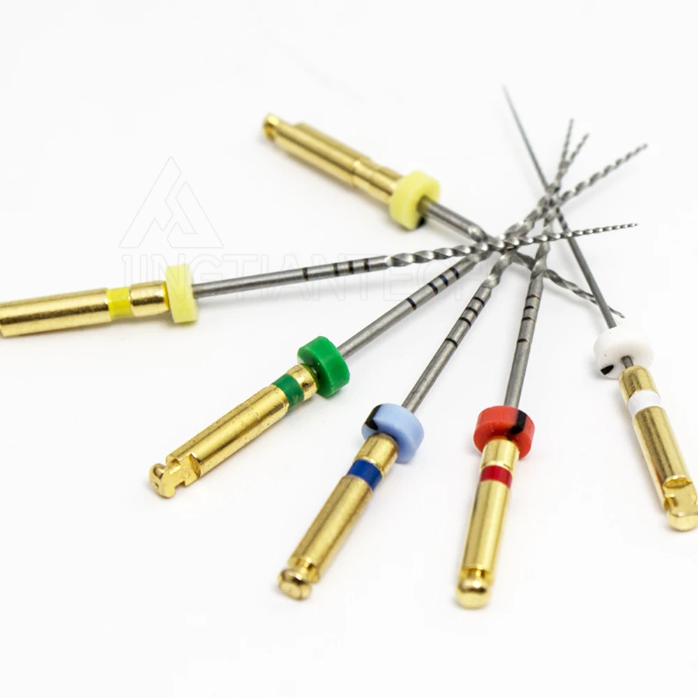 SOCO 6Pcs/Box Factory Outlet Dental Nickel Titanium Heat Activation Root Canal File Endodontic Rotary Files Dental Materials