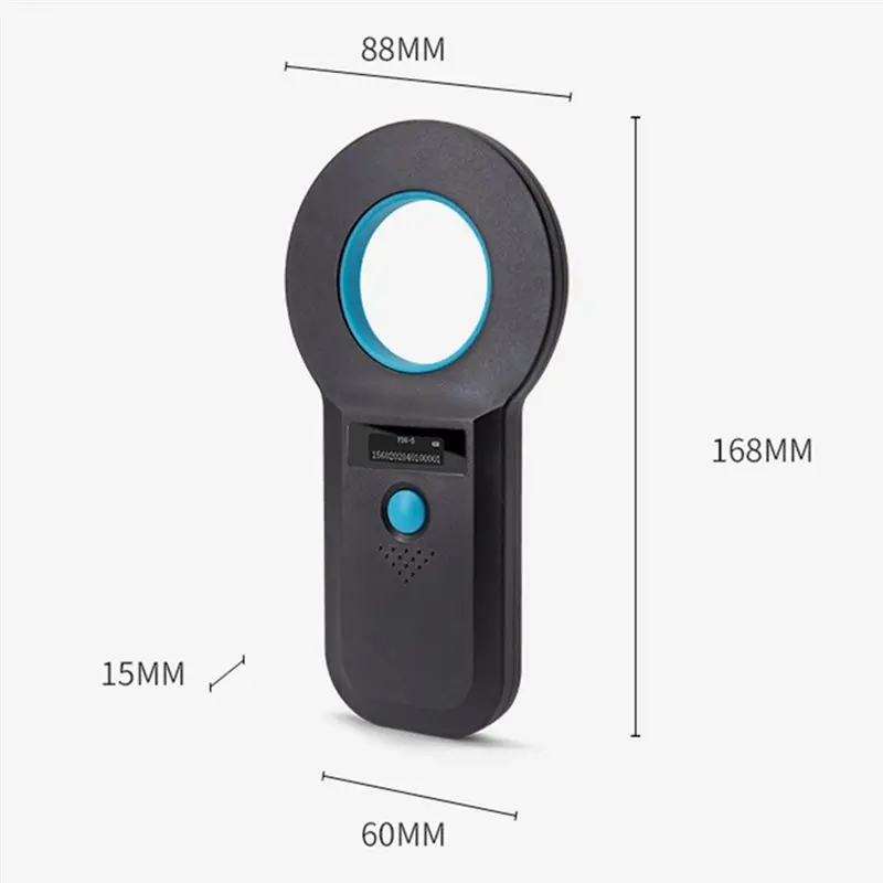 B24B Bluetooth Enabled Animal Reader For Pets-Cat Dog Microchip Scanner 134.2Khz 125Khz With OLED Display, EMID FDX-B(ISO11784/8 view 6