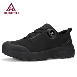 HUMTTO Trail Running Shoes Cushioning Trainers Man Breathable Casual Sneakers for Men Black Luxury Designer Men's Sports Shoes