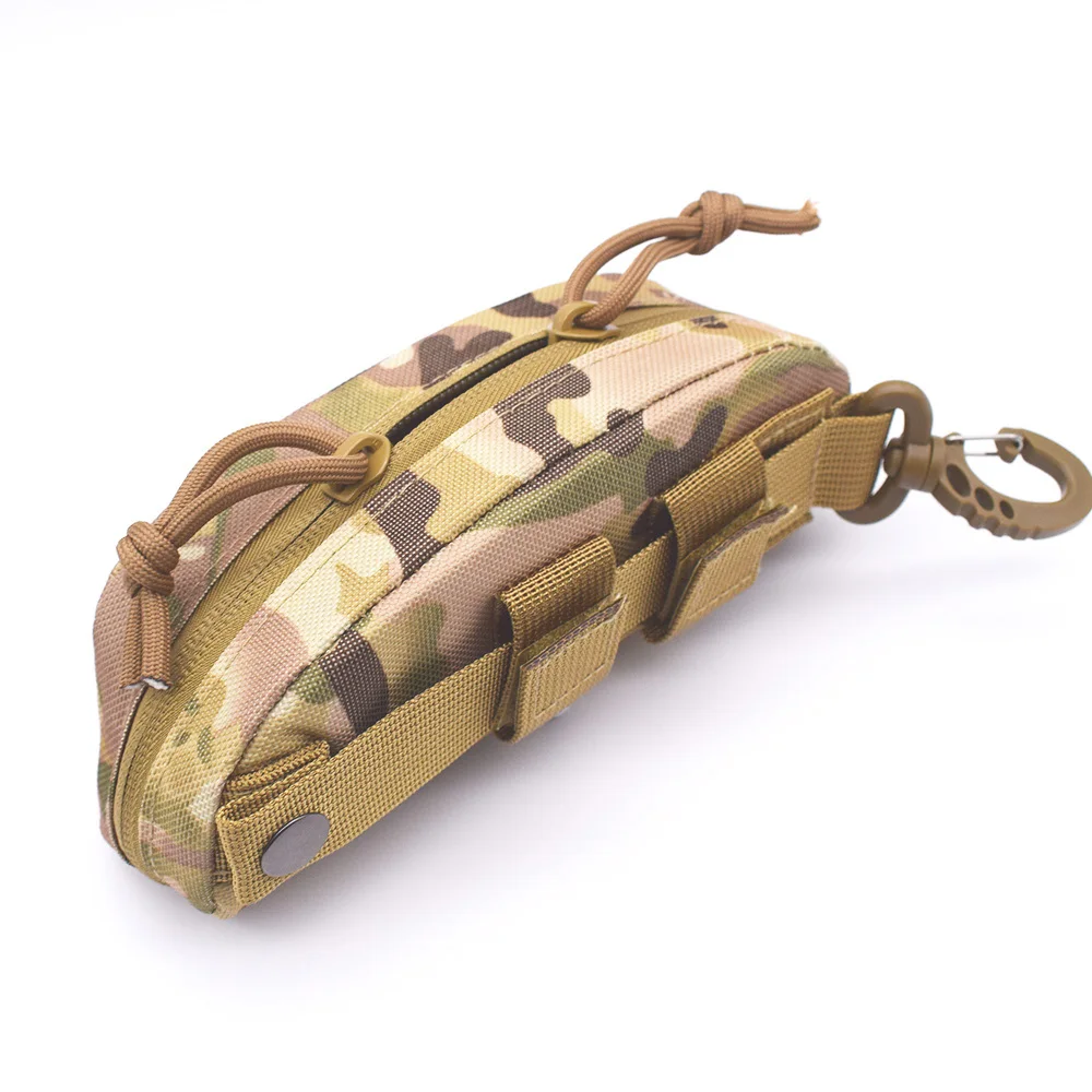 Taktische Molle Brillenetui Sonnenbrille EDC Hüfttasche Utility Armee Jagd Zubehör Organizer Brillenetui Tasche – Detail 10