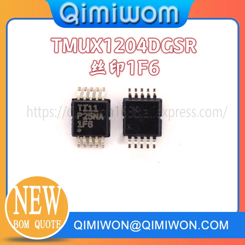 10PCS~100PCS/LOT TMUX1204DGSR 1F6 MSOP10 new original