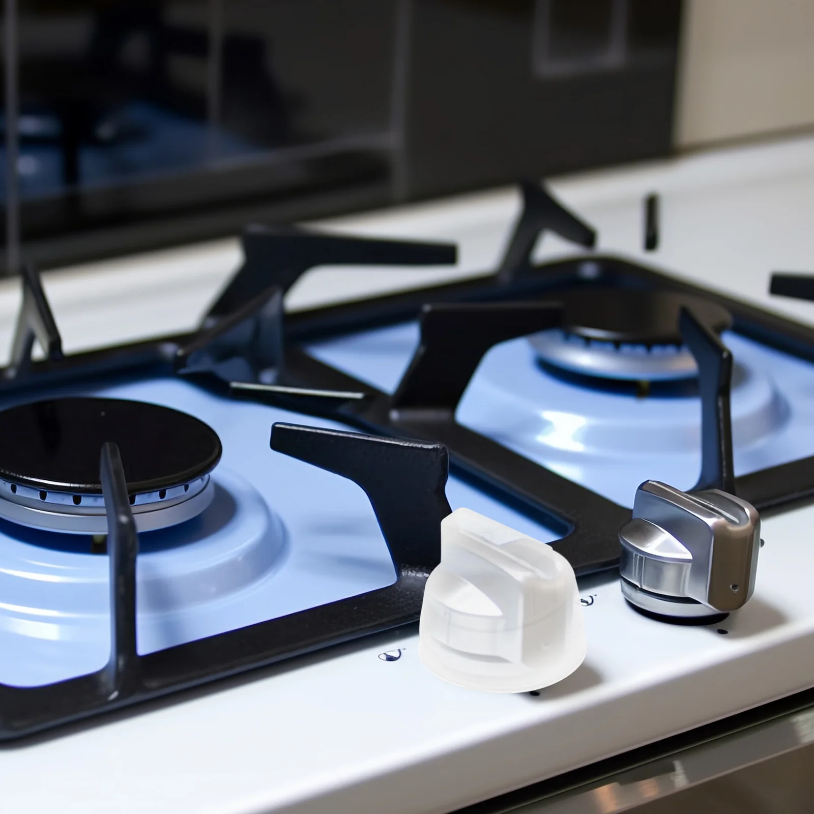 

2pcs Silicone Knob Covers For Stove Oven Microwave Rotary Switches Replacement Caps Protective Dustproof Cover Household