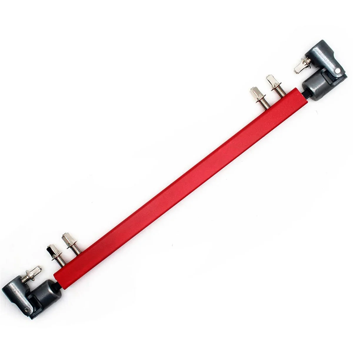 

Double Kick Drum Pedal Drive Shaft Steel Bass Drum Pedal ,Red_AT83