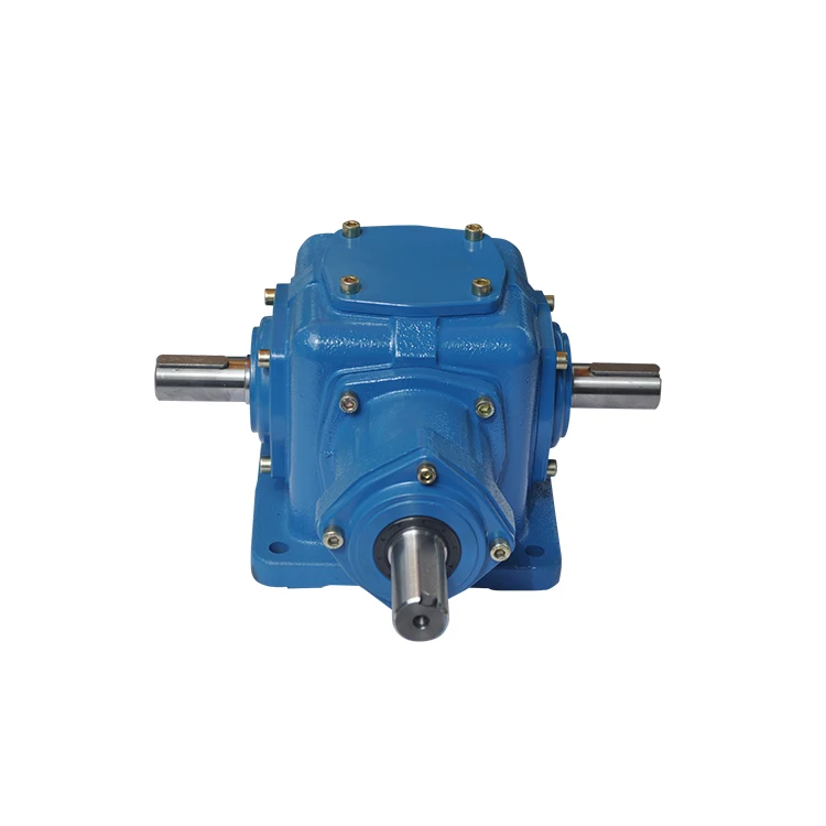 flexible shaft shift different direction mounting T6 model 1:2 ratio right angle gearbox