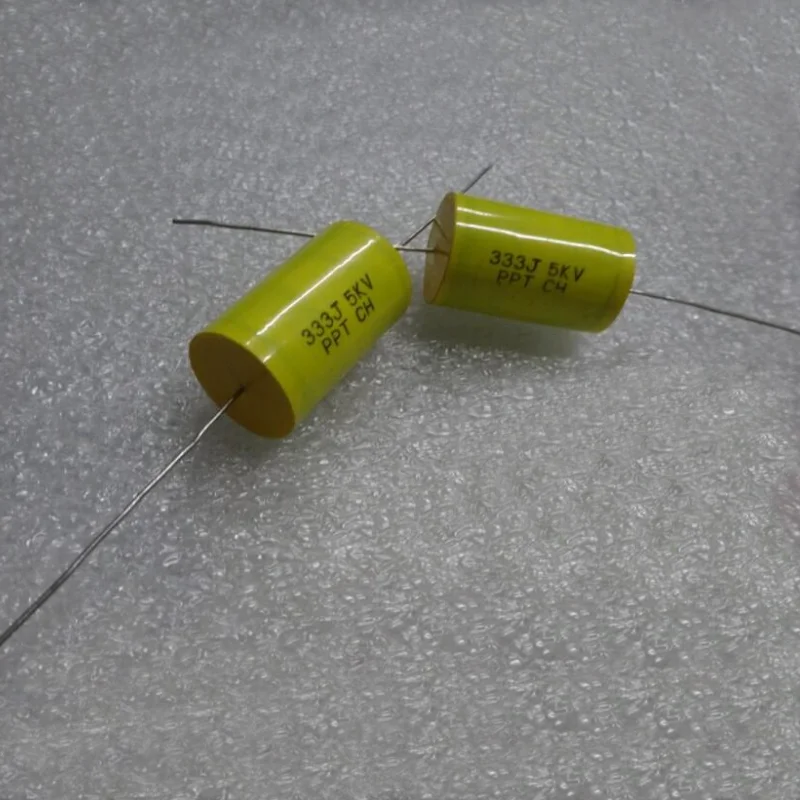 2 قطعة CH PPT 0.033 فائق التوهج 5000 فولت 33nf 333 مكثف الفيلم المحوري