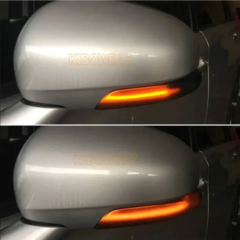 2 قطعة الوامض الديناميكي بدوره إشارة LED لتويوتا IQ EQ EV KPJ10 2008-2012 ساي ماجستا مارك X صياو بريوس HBD أفالون مصباح ليد للمرآة
