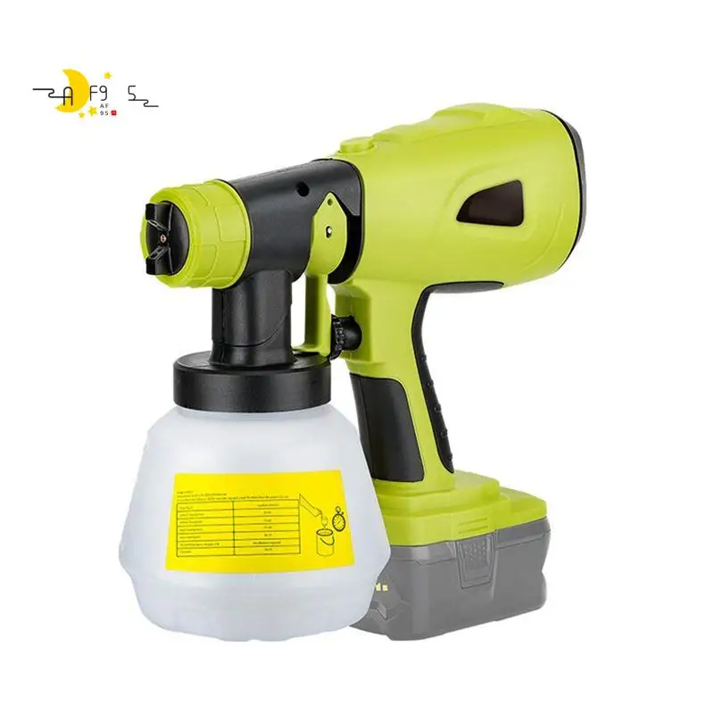 

AF95-Cordless Paint Sprayer For Ryobi Li- Battery Electric Handheld Paint Spray For Furniture DIY Works