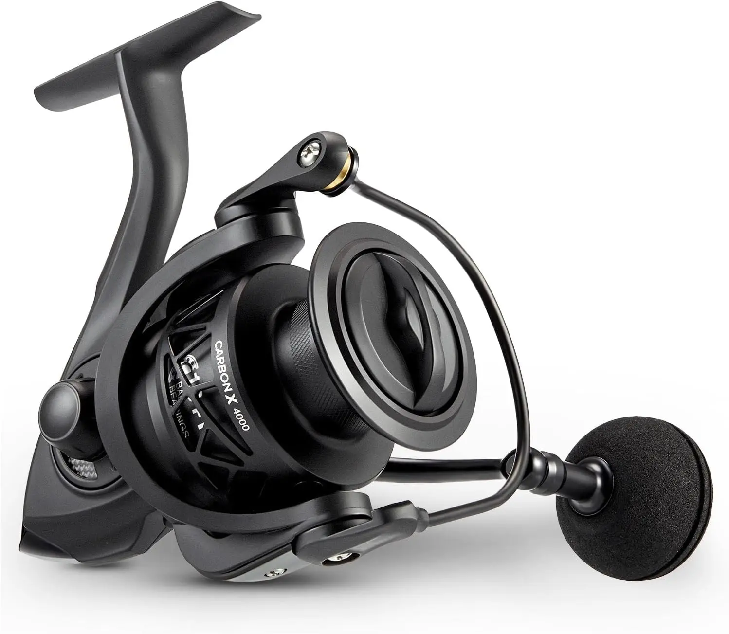 Spinning Reels, Light to 5.1oz, Carbon Frame and Rotor, 33LBs Max Drag, 10+1 Shielded BB, 5.2:1/6.2:1 High Speed Gear Ratio, Smo