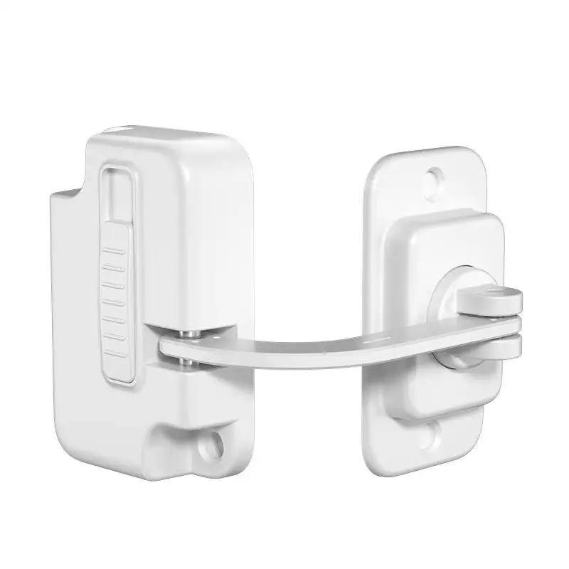 

Self Adhesive Adjustable Cabinet Lock No Drilling Window Kid Safety Lock for Child Pets Anti Pinch Baby Restrictor