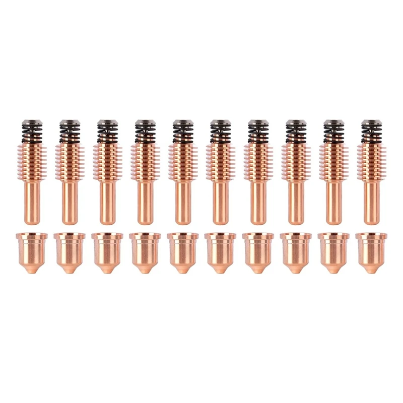 20 piezas 220941   Boquilla 45A y 20 piezas 220842   Consumibles de antorcha de corte por plasma compatibles con electrodos 45XP/65/85/105