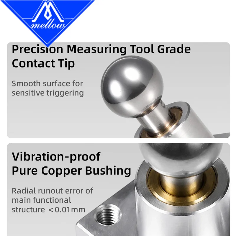 Narzędzie do kalibracji dysz Mellow MultiHead Zero Precision XYZ z offsetem do drukarek 3D FDM Idex/INDX/Stealthchanger Multi-Color — zdjęcie produktu 6