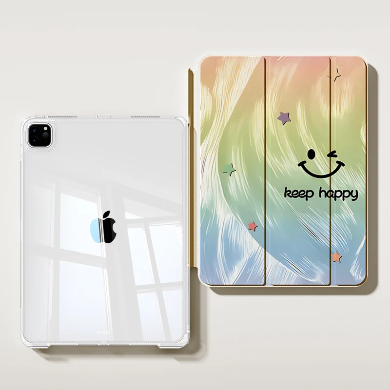 

for iPad A16 2025 Air 7 13 M3 Case for iPad 10th 10.9 2024 Pro 11 13 Case for Air 4 5 Funda Cute Patterns Flower design Case