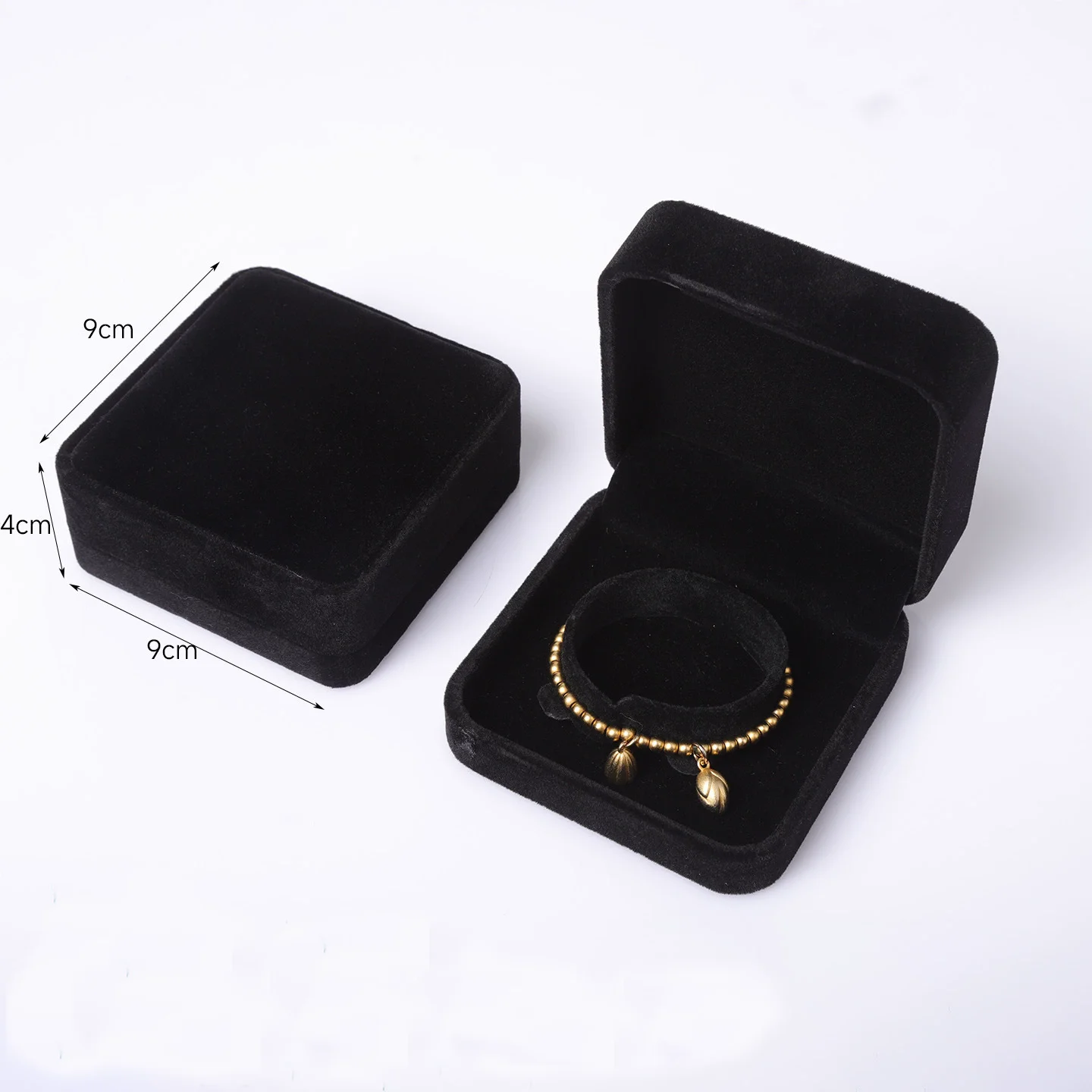 Rotating Valentine's Day Birthday Gift Rose Preserved Flower Mother's Day Gift Box Acrylic High-End Jewelry Box - view 2