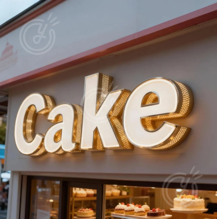 Outdoor Custom Light Sign Business Acrylic Logo Company Neon Led Signboard Letters With Lights Advertising Home Wall Metal Signs